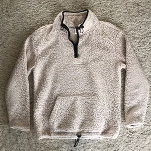 Victoria secret pink quarter zip